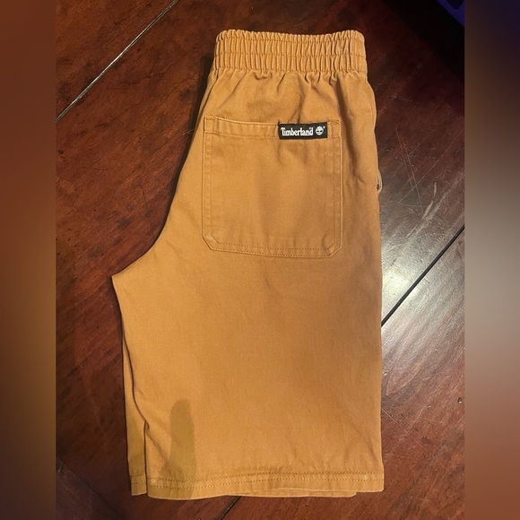 Timberland Boys Tan Shorts size 7 - Picture 4 of 6